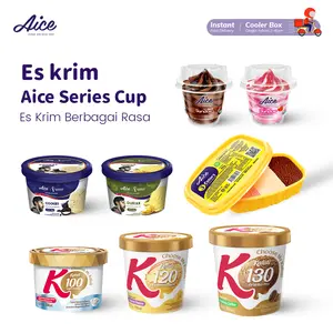 AICE Ice Cream Cup Series Sensasi Es Krim dalam Cup Praktis Banyak Rasa Banyak Gaya Es Krim Berbagai Rasa