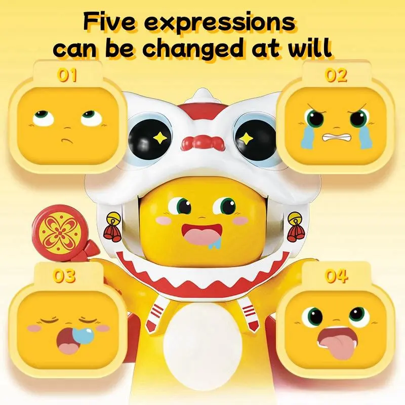 【Gantungan Kunci】Hadiah Ramadhan 3 Ekspresi Acak Mainan Nailong Dino Kuning Terbaru / Mainan Dekompresi / Berubah Ekspresi Wajah / Berubah Wajah Lucu Toy Doll 4