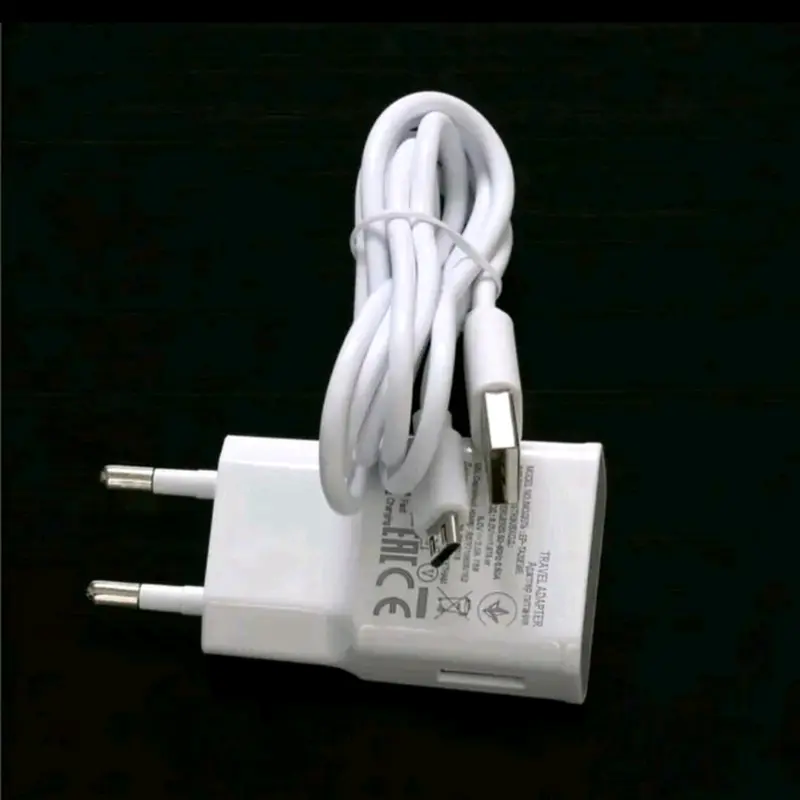 [PROMO] CHARGER SAMSUN9 MICRO USB FAST CHARGING A10 A10s  Kabel Putih Adaptor 1
