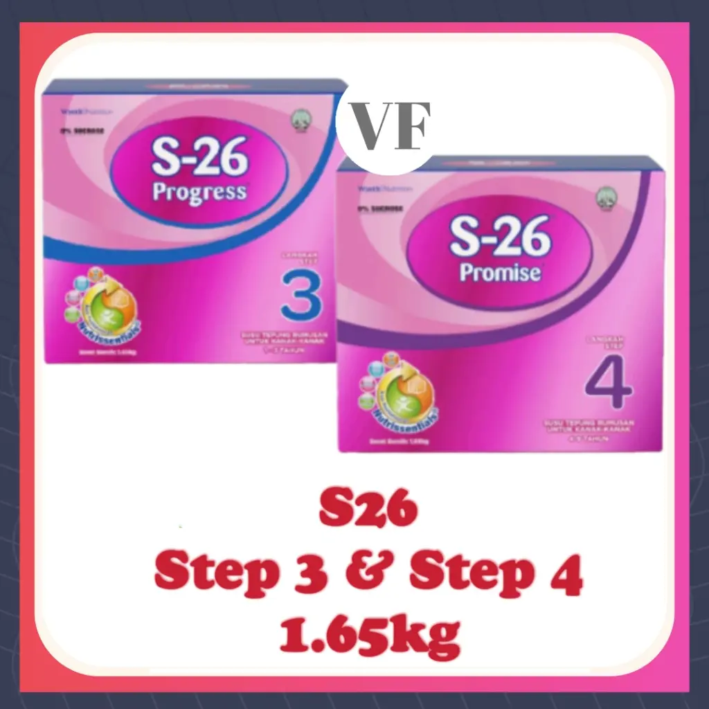 S26 Progress Step 3 & S26 Promise Step 4 1.8kg & 1.65kg