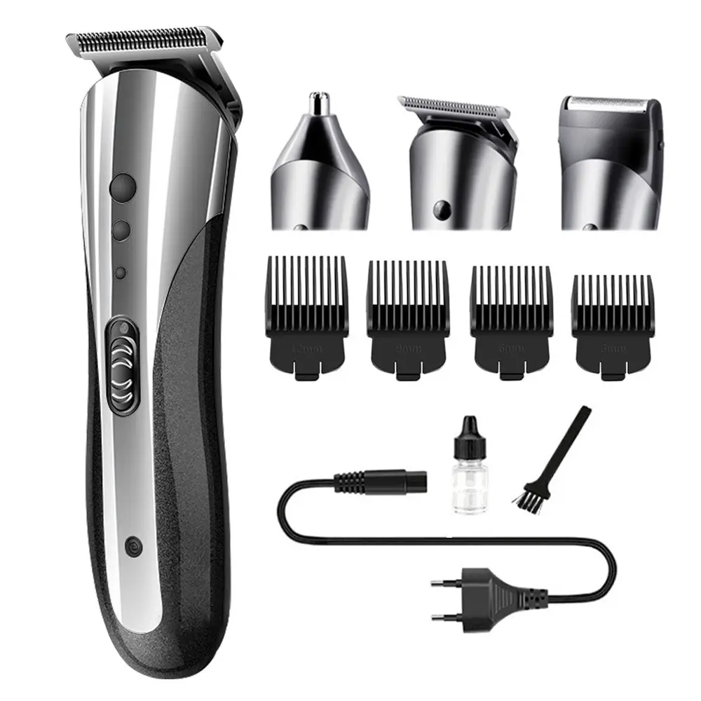 Alat Mesin Cukur Rambut Kemei 3 in 1 Alat Cukur Elektrik Portable Mencukur Seluruh Bulu Badan