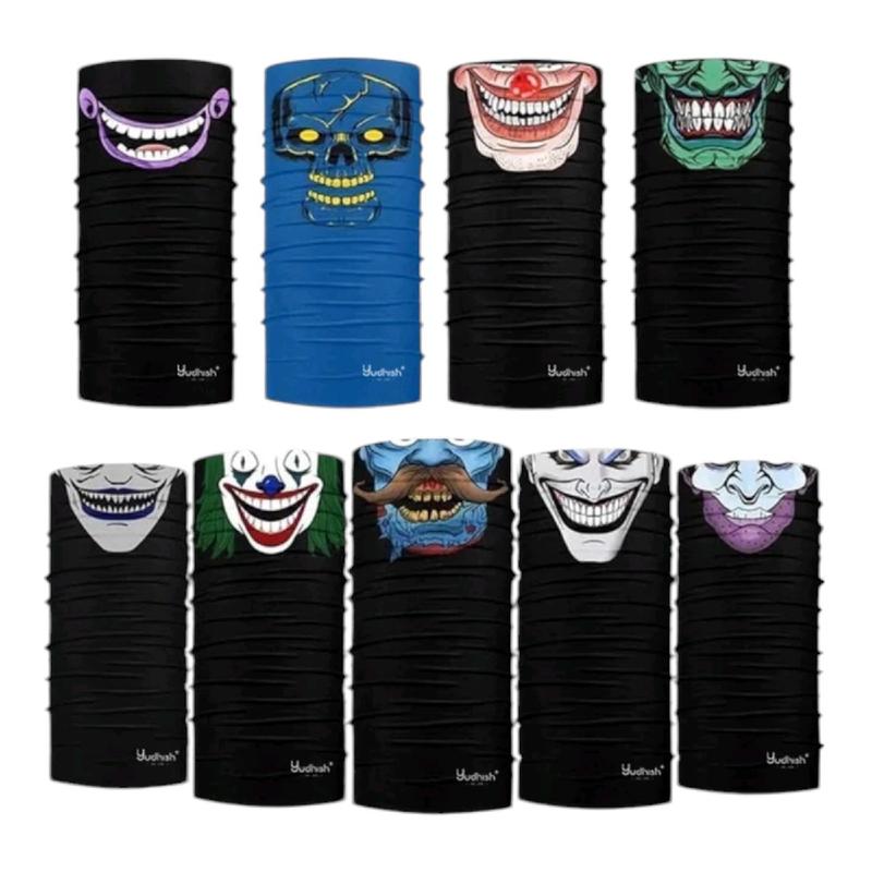 Masker Baff Polos dan Motif Multi Fungsi Yang - Mancing Katun Spandek 3