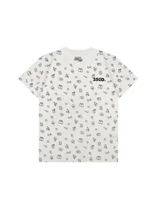 3Second Kids Boy's T-Shirt Short Sleeve Regular Fit Cotton