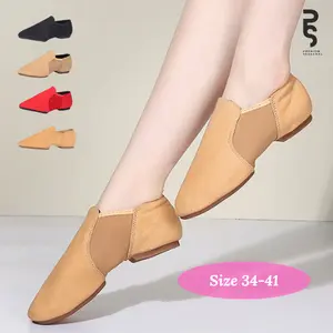 MIA - Sepatu Dansa Latin/ Line Danca Lentur Hak Rendah