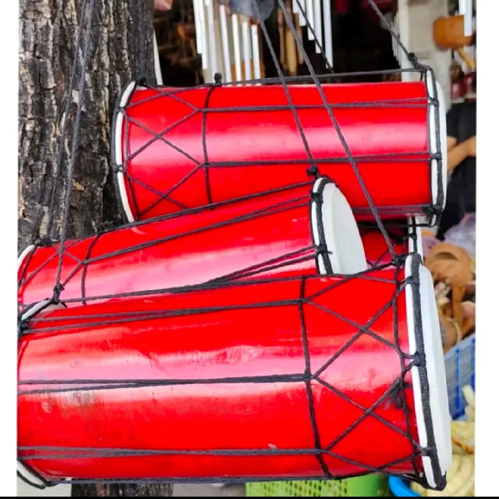 KENDANG ANAK BALI MERAH 30Cm
