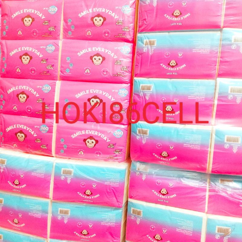 (12 PACK) TISSUE SMILE EVERYDAY Titasoft 360 helai 2 ply tisu 5