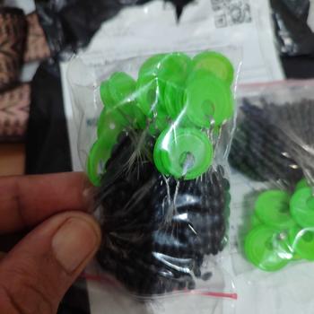 Product Review of Stopper Batang Float Orca Pancing Warna Hitam Ukuran SS S M L XL - Rubber Oval Stopper Fishing Bobber Float Connector Fishing Tackle accessories from M** h**s 2