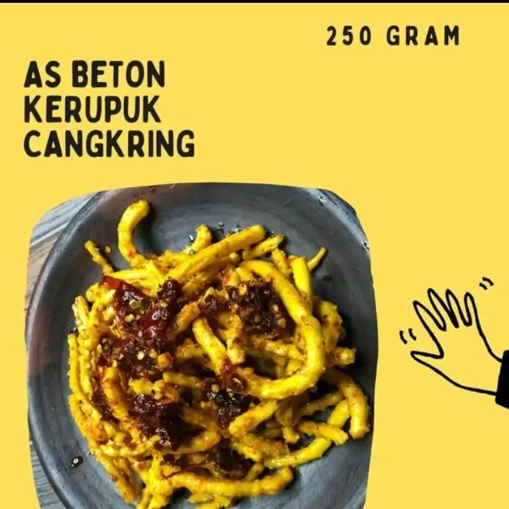 AS BETON 250GR KERUPUK CANGKRING