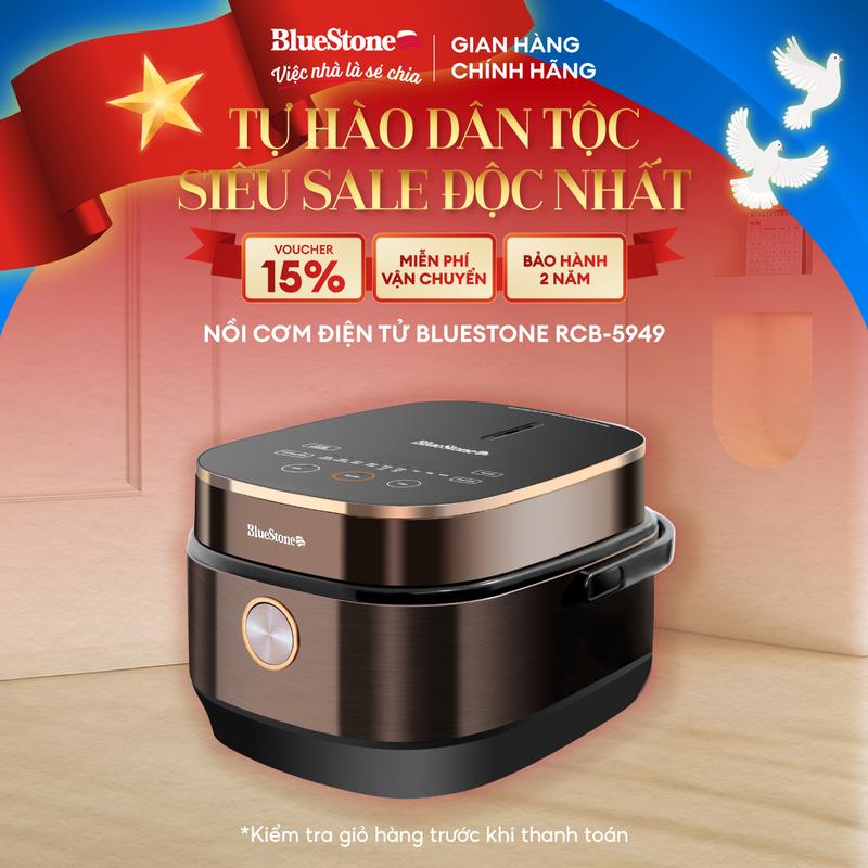[SALE THÁNG 4] BlueStone Nồi Cơm Điện Tử RCB-5949