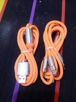 Product Review of Kabel data PS-07 3 IN 1 Fast Charging PD 120W cable charger TYPE C LIGHTNING MICRO multifungsi from I** 3