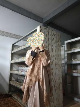 Product Review of SET OUTER FUJI dress lebaran/ kodangan pesta termurahhh baju kondangan kekinian baju one set outer set brukat mewah wanita baju bridesmaid wanita Muslim Panjang Gamis Setelan from l**♌ 1