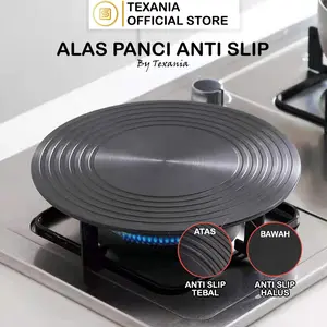 TEXANIA Plat Alas Panci Anti Gosong / Plat Panci / Tatakan Panci Tebal Murah Diameter 24cm