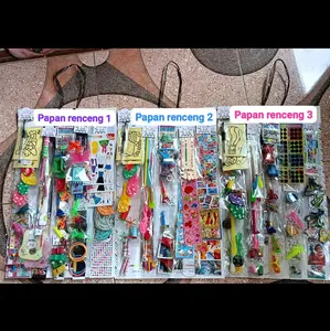 Mainan SERBA SERIBU 100k 3 renceng ini yg seribuan.