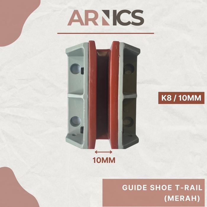 Guide Shoe Railing Jual Guide Shoe T-Rail K8 K13 (Merah) / Guide Shoe T-Rail Lift K8 13 ...