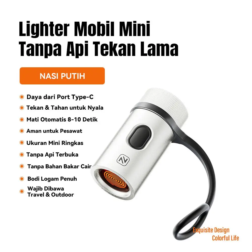 Warna silver(Kabel Type-C Female)