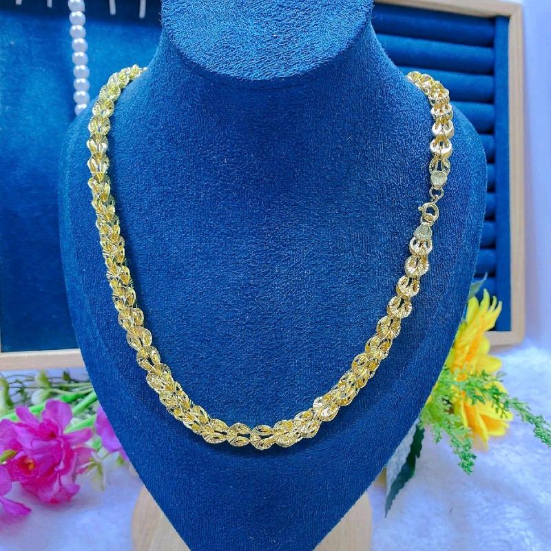 Dây chuyền đuôi phụng 3li 5li 8li xi mạ 18.k không kèm mặt Vòng Cổ Trang Sức Women