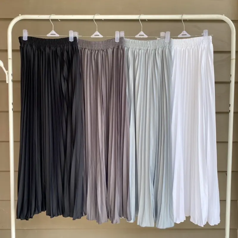 Rok Plisket Premium Grade A - Rok Panjang Untuk Wanita Dewasa 3