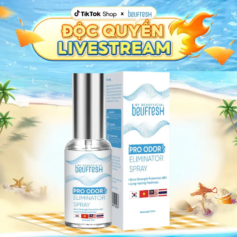 [LIVE SIÊU RẺ_CHÍNH HÃNG] - XNL202 BEUFRESH PRO Xịt Khử Mùi Toàn Thân, Cảm Giác Dễ Chịu, Hỗ Trợ Giảm Thiểu Mồ Hôi nách cho Nam Nữ Chăm Sóc Da Women lăn 0