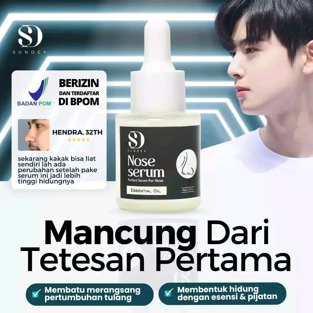 Nose serum pemancung hidung alami