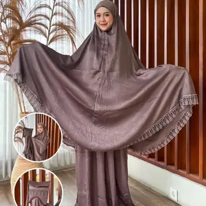 Hiraja - Mukena Santorini Silk Premium Raya Series 2026