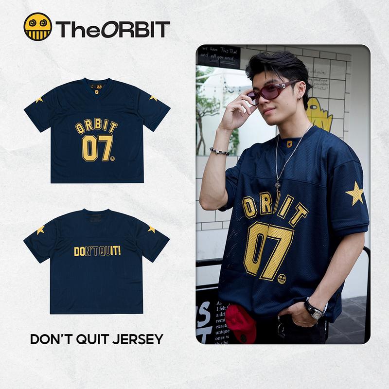 Áo Jersey Thể Thao Chính Hãng The ORBIT - DONT QUIT JERSEY NUMBER 07