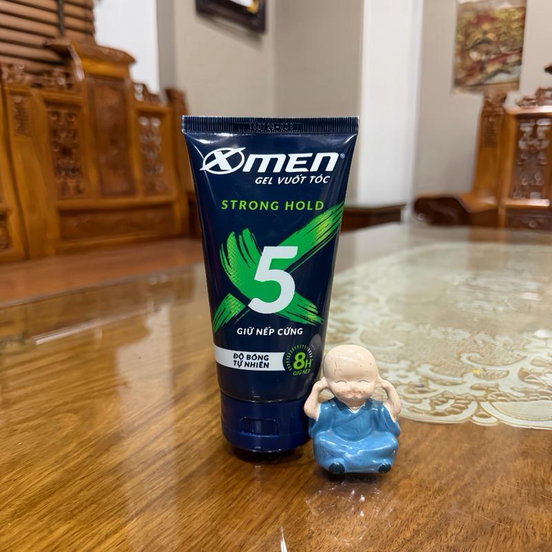 Gel Vuốt Tóc XMEN Strong Hold 5 Giữ Nếp Cứng Độ Bóng Tự Nhiên 8H Giữ Nếp