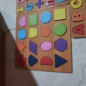 Mainan Puzzle Kayu Alfabet dan Angka untuk Anak - Games, Toys