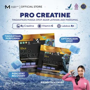 MUSCLE FIRST Pro Creatine Box - Suplemen Fitness