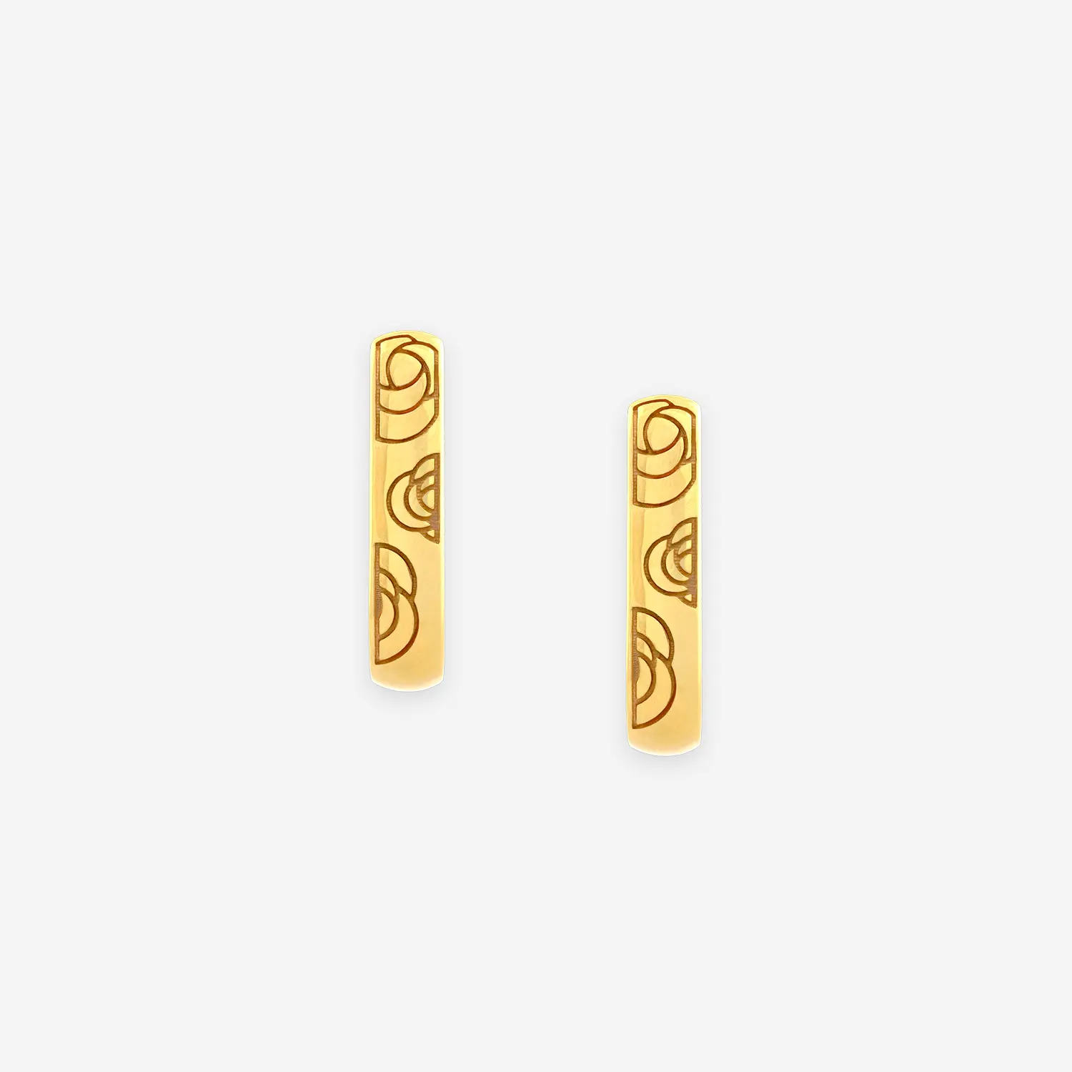 Camille Stud Earrings (32mm Height)