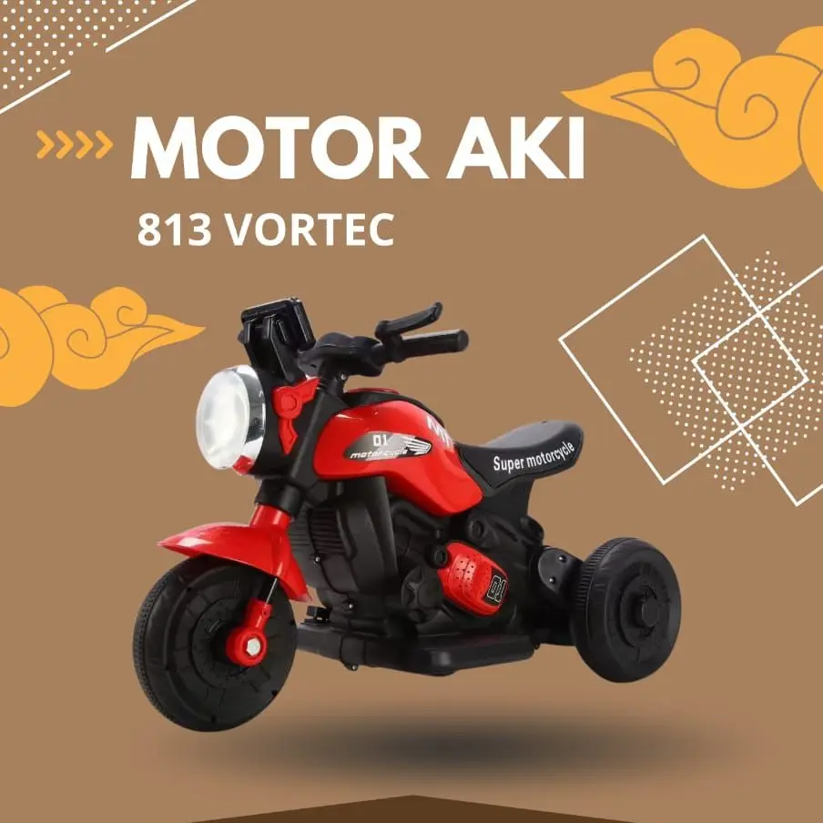 Mainan Anak Motor Aki 813 Vortec