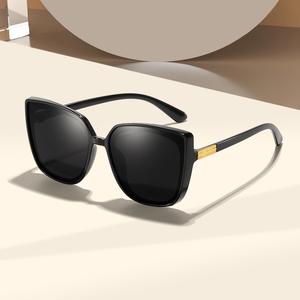 FS Classy Korea Frame Sunglasses  Minimalist Elegant Look UV Kaca Mata Trendy Perempuan Lelaki Streetwear Hit Malaysia TikTok Cermin Mata Hitam