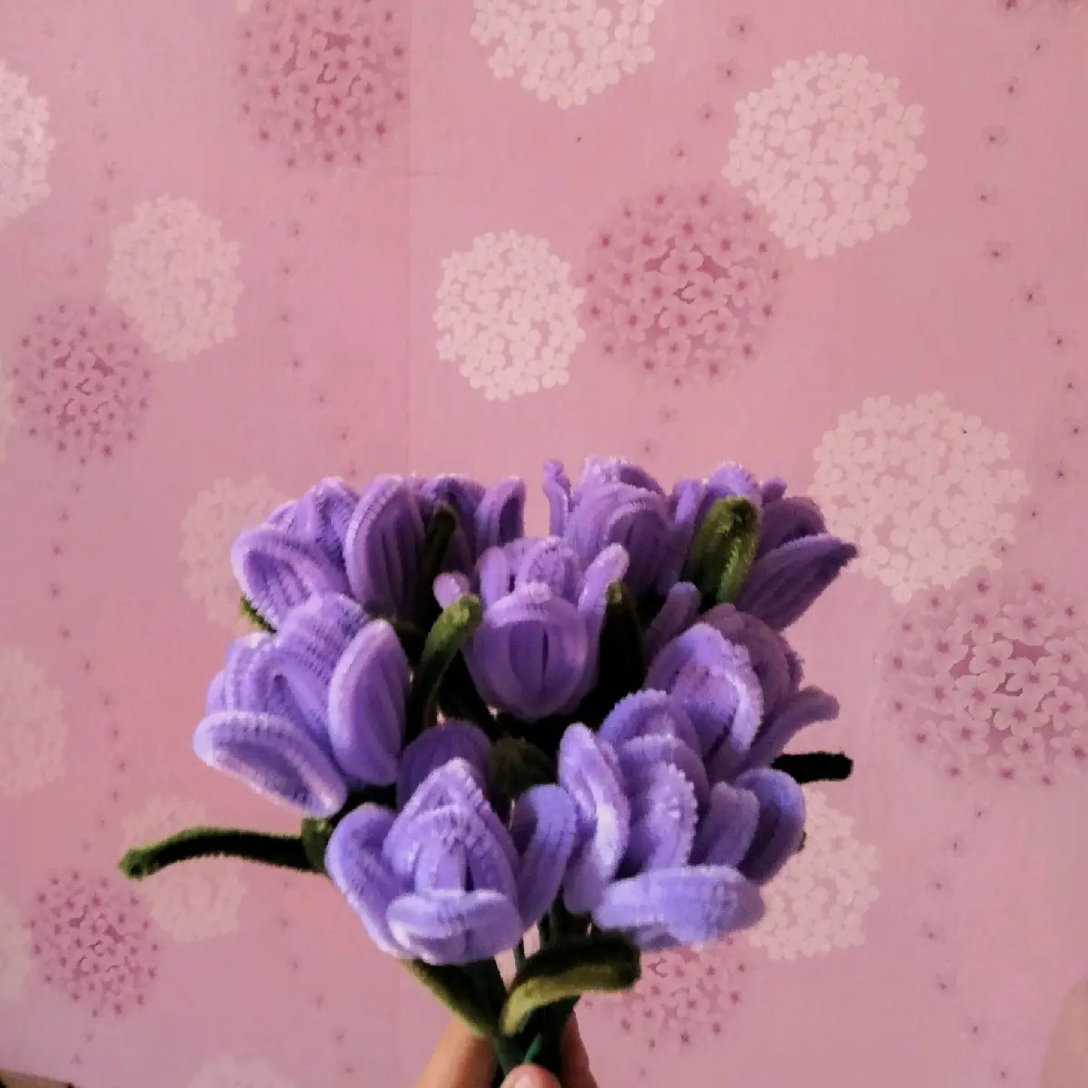 Bunga Tulip Kawat Bulu || Tulip Pipe Cleaner || Tulip Saja