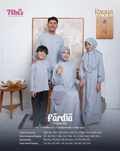 NIBRAS SARIMBIT 2026 FARDIA ICE BLUE