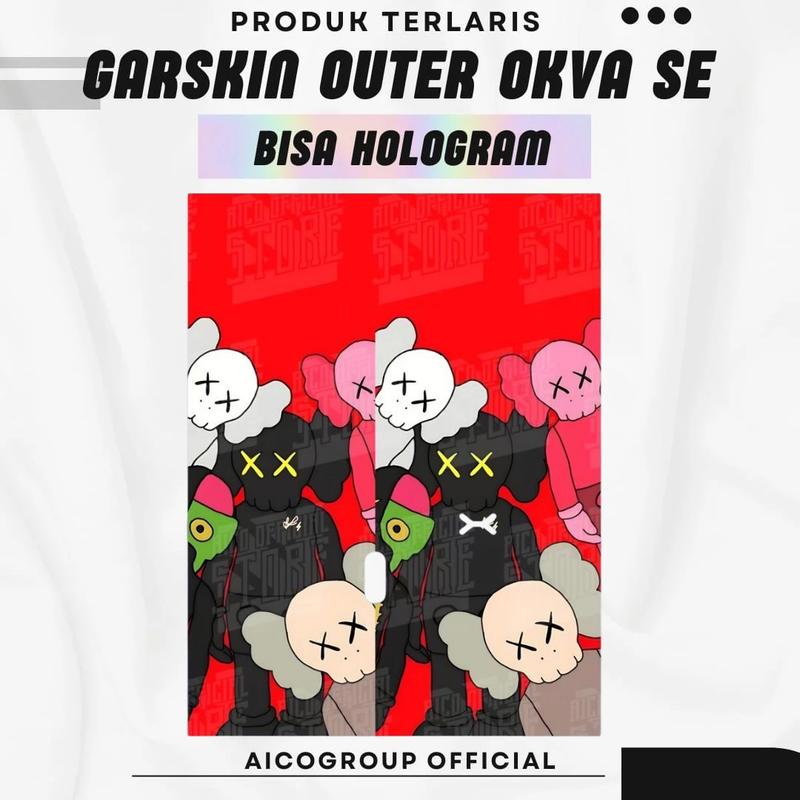 JAKACUSTOM - Stiker Gสɹຣќіn OXVHA SE Bisa Hologram Original Desain Full Motif Bisa Custom Anti Air Tahan Lama 6