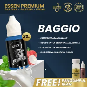 Essen Jawara-Baggio | Umpan Pancing Ikan Mas | Lele | Nila | Jawara Essence