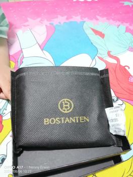 Product Review of BOSTANTEN Dompet Pria Koin Ritsleting Kulit PU Tiga Kali Lipat Hitam/Coklat/Kopi from N**7 3