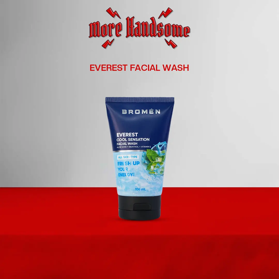 BROMEN EVEREST FACIAL WASH 100mL | Sabun Pembersih Wajah Pria | Sabun Muka Cowok