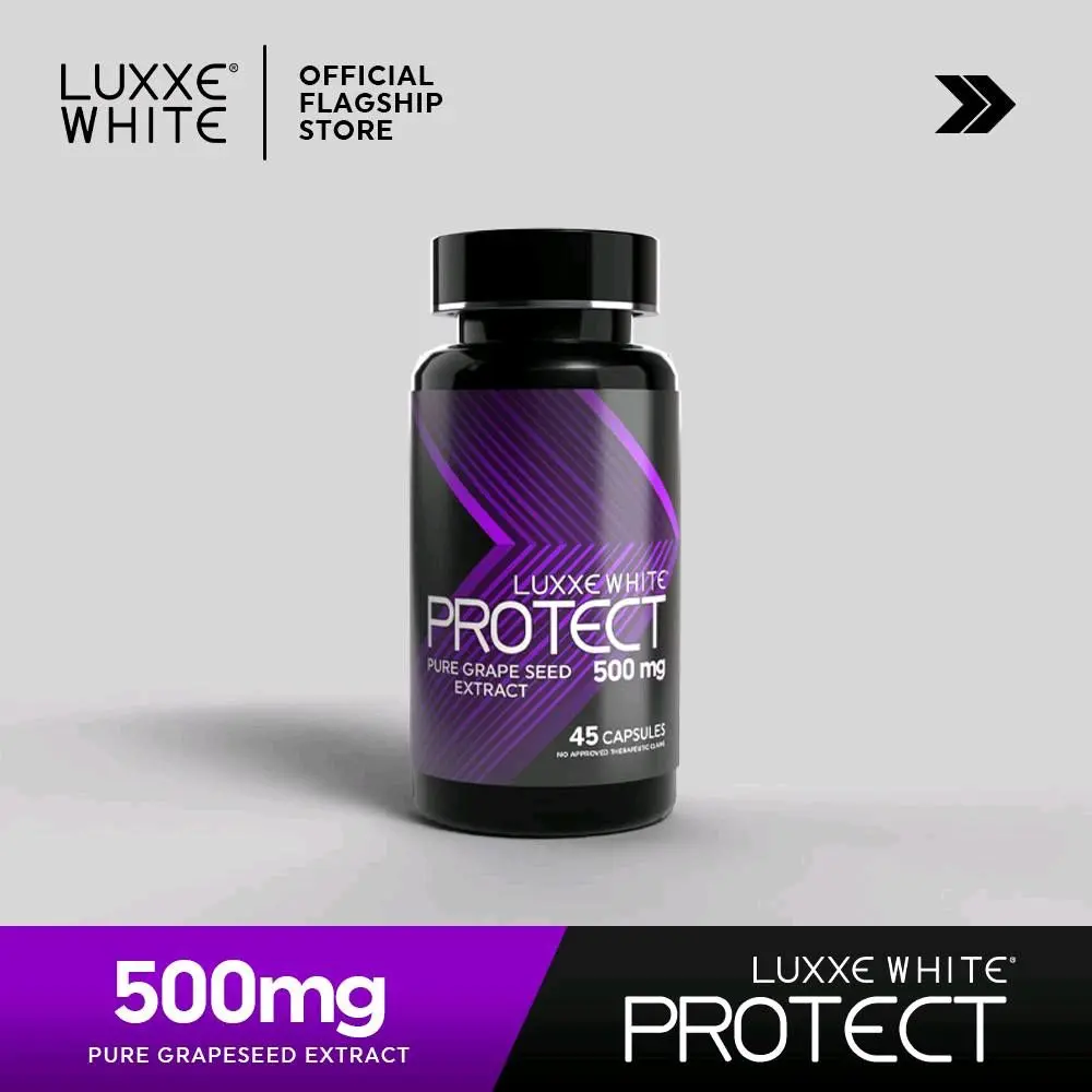 Luxxe White Protect Pure Grapeseed Extract 500mg - TikTok Shop Philippines