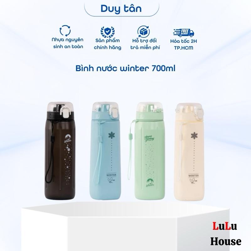 Bình nước nhựa Duy Tân 500-700ml thiết kế lock khóa cao cấp nhựa an toàn cho sức khỏe bình nước trẻ em bình đựng nước 5.0 4 đánh giá 18
