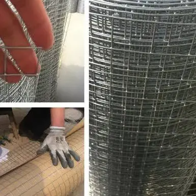 Kawat Loket Galvanis 1" Panjang 10 Meter Kawat Ram Ayakan Bangunan Proyek Kawat Kandang Unggas Burung Ayam Pelapis Pagar 1