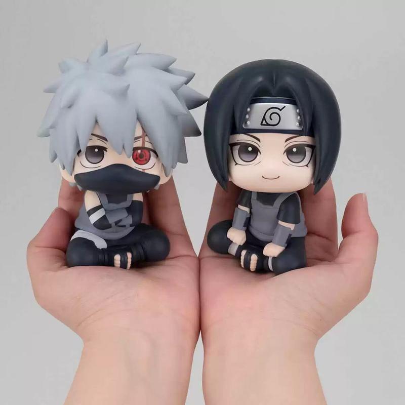 2026 Mô hình nhân vật Naruto phiên bản Q Anbu Kakashi Uchiha Itachi Sasuke, búp…