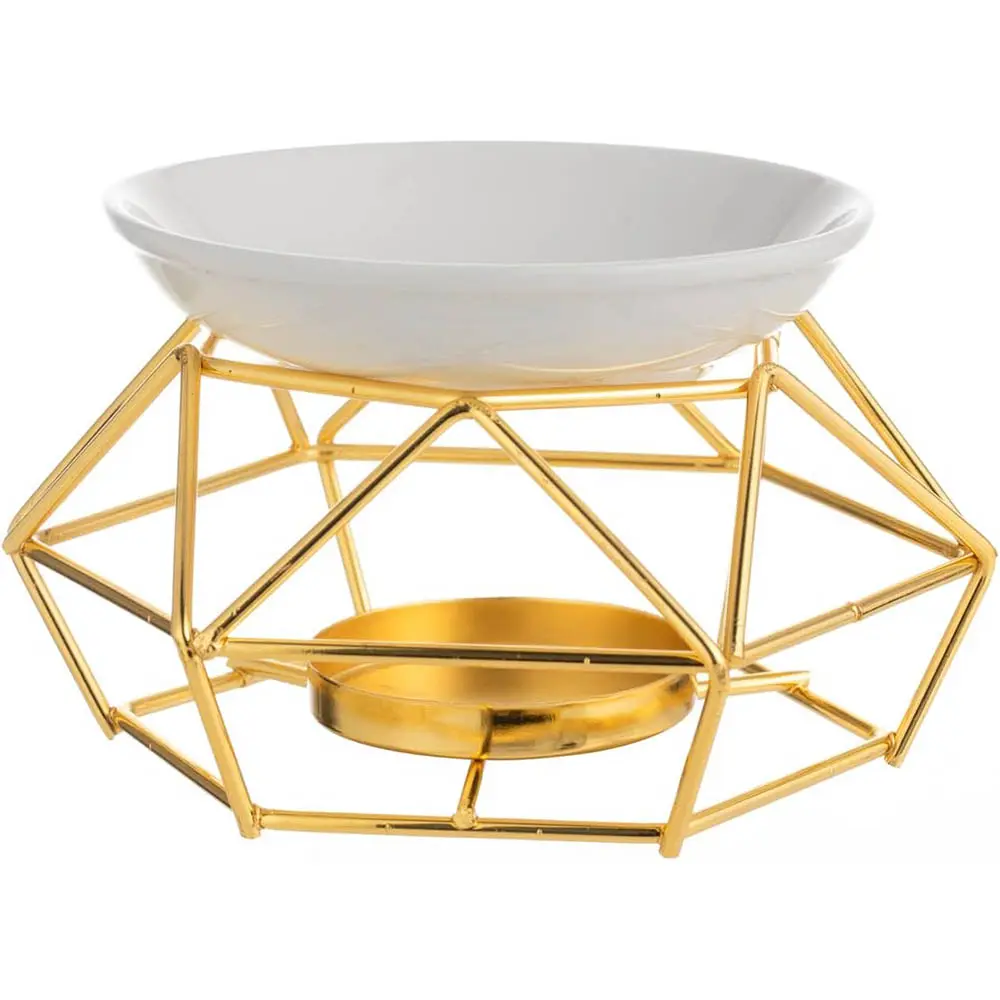 Wax Oil Burner Metal | Oil Wax Melt Burner | Canlde Tealight Holder | Scented Diffuser | Spiriual Gifts for Home Decoration