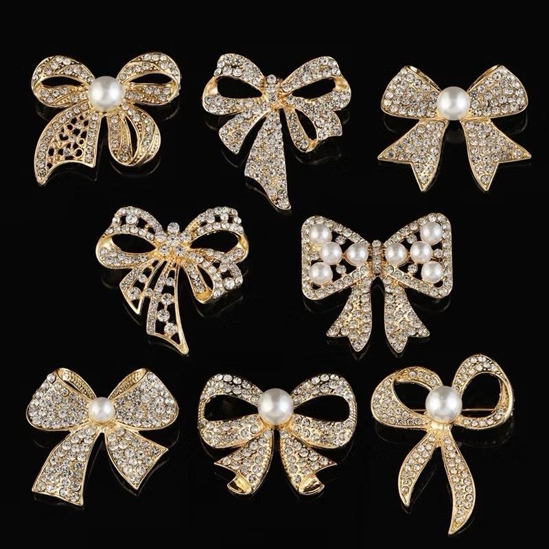 Pin Bahu Reben Series Bow Design Kerongsang Bahu Butang Tudung - TikTok ...