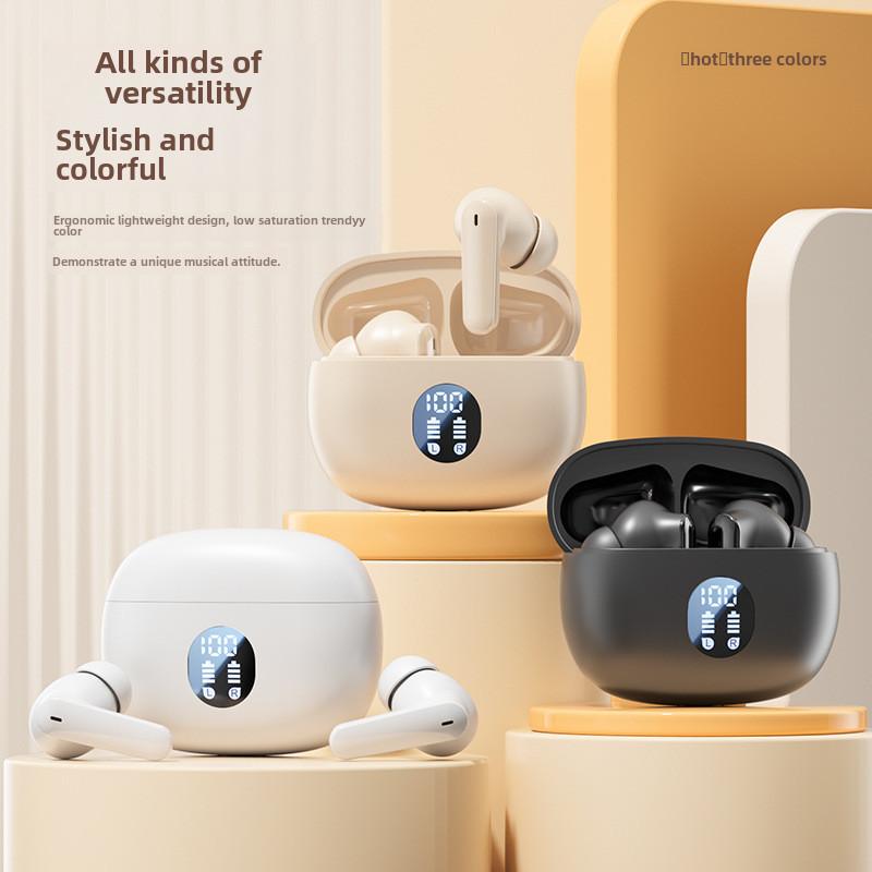 895B Tai Nghe Nhạc Không Dây Trong Tai Bluetooth, Chất Lượng Âm Thanh Cấp HIFI, Có Màn Hình Kỹ Thuật Số, Phong Cách Thể Thao, Bluetooth 5.3, Giảm Tiếng Ồn Vật Lý, Thích Hợp Cho Thể Thao, Tai Nghe Trong Tai Earphone