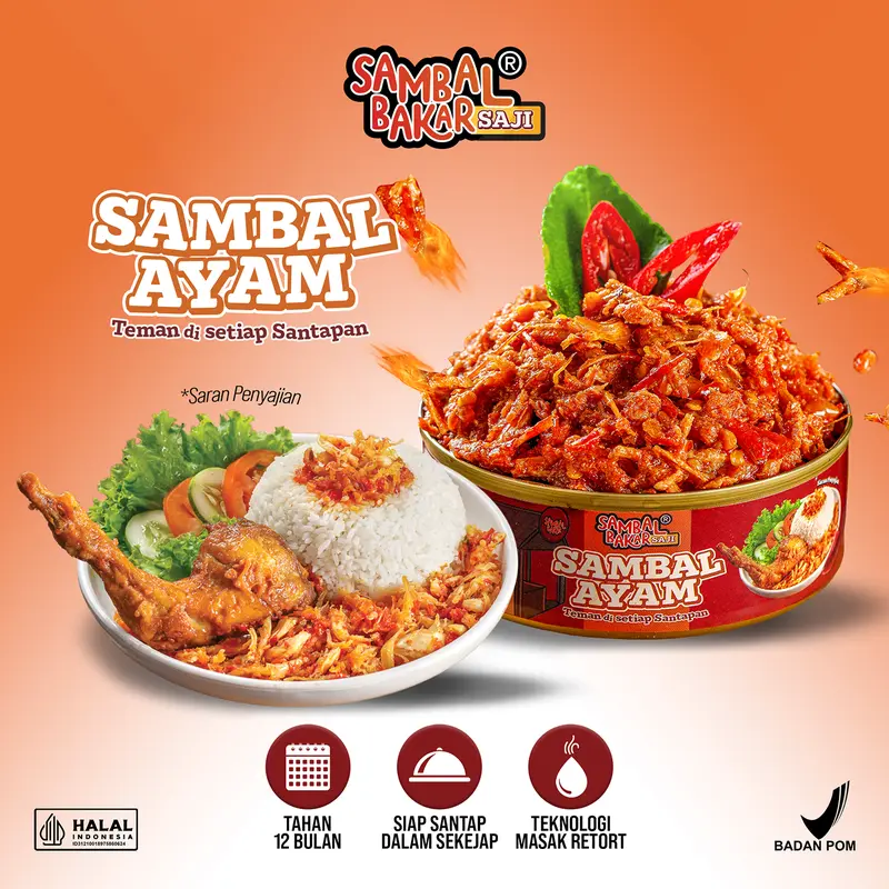 Hemat 4 - Sambal Bakar Saji - Sambal Bakar Indonesia 3