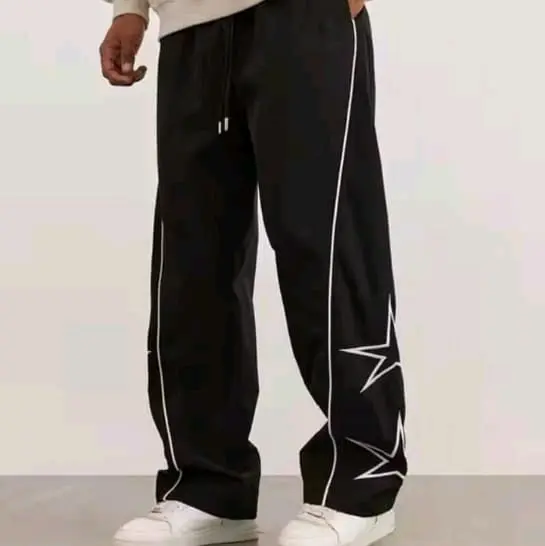 CELANA PANJANG BINTANG BAGGY PANTS VINTAGE Celana Panjang Casual  Jogger Nyaman 1