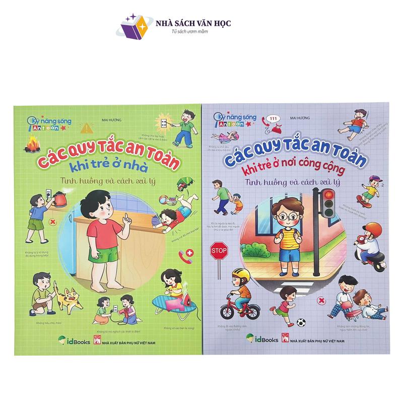 Sách - Các Quy Tắc An Toàn Khi Trẻ Ở Nhà Và Khi Trẻ Ở Nơi Công Cộng - Tình…