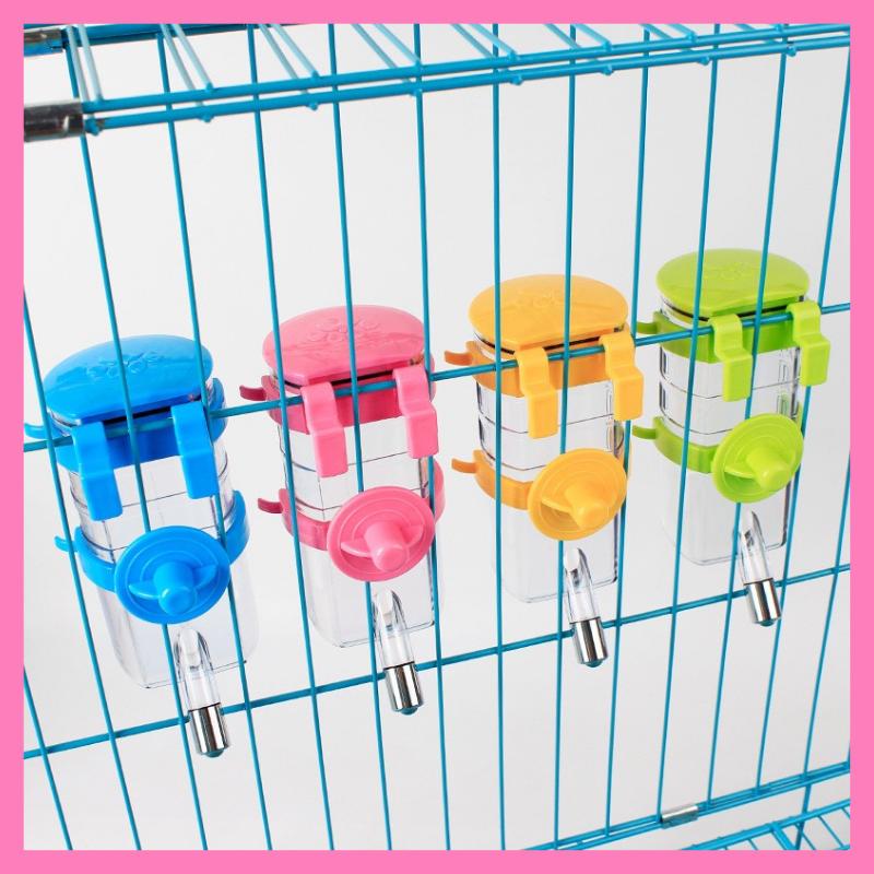 【SD PETSTORE】350ml Pet Cat Dog Hanging Water Bottle Cage Dispenser Water Feeder Hook Botol Minum Air 2