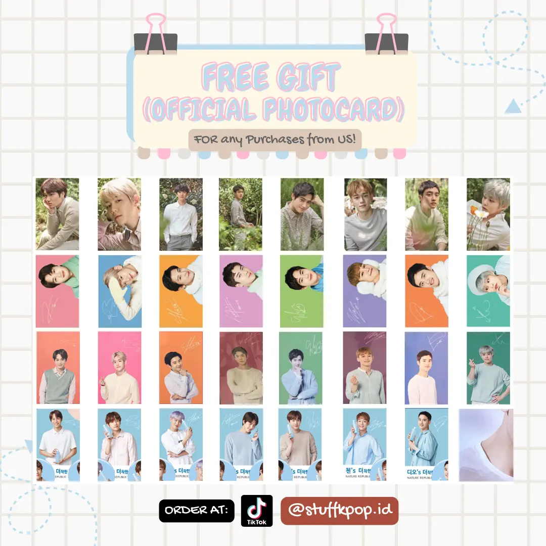 (Jangan asal di CO) FREE GIFT  (Official photocard)