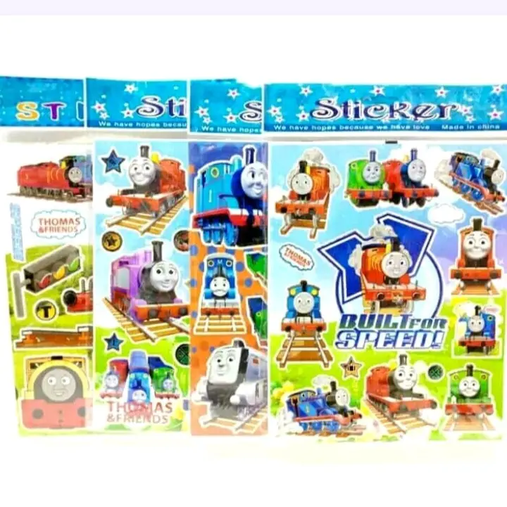 sticker krakter thomas and friends
